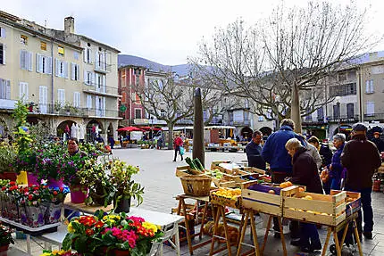marchés de la Drôme
